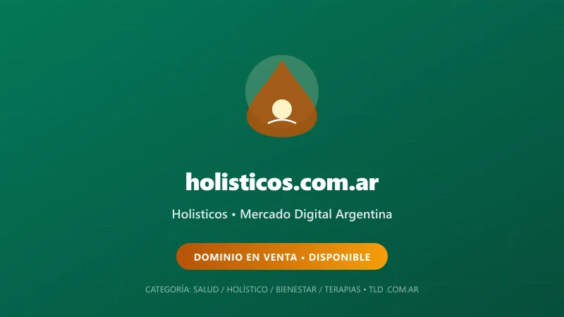 Identidad gráfica y activo digital para Holisticos en Argentina